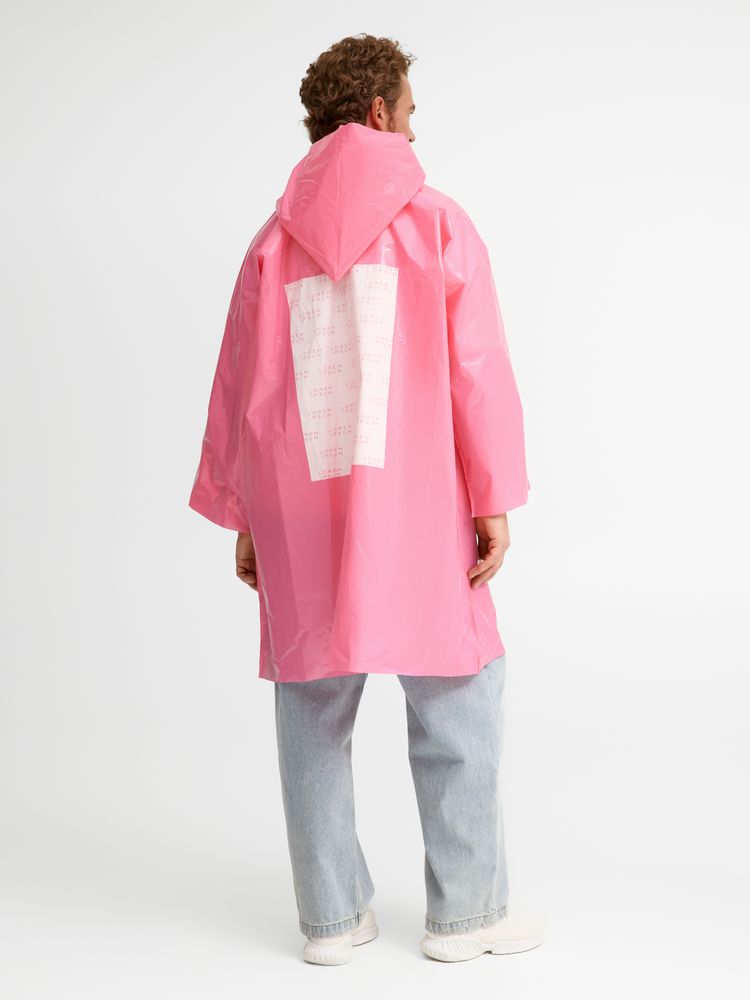 Дождевик-плащ CloudTime с печатью в один цвет на заказ / Миниатюра модельного (1000)