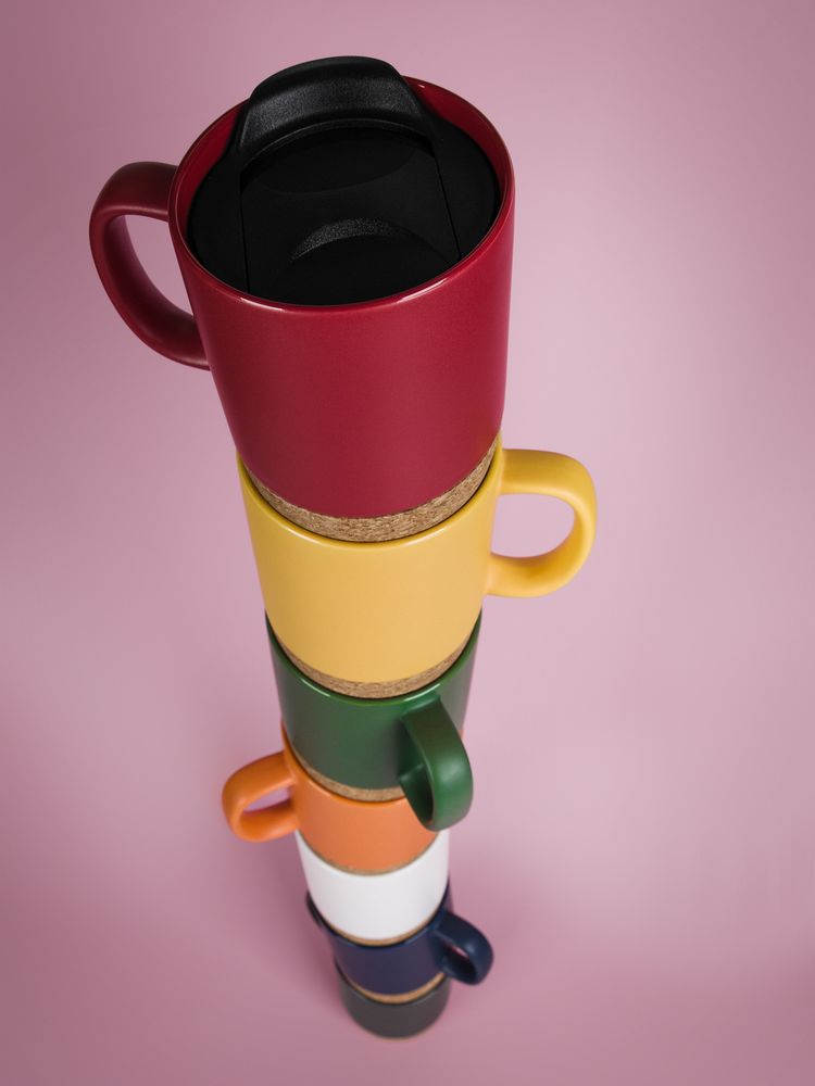 Кружка Corky Walk, черная / Миниатюра имиджевого (1000)