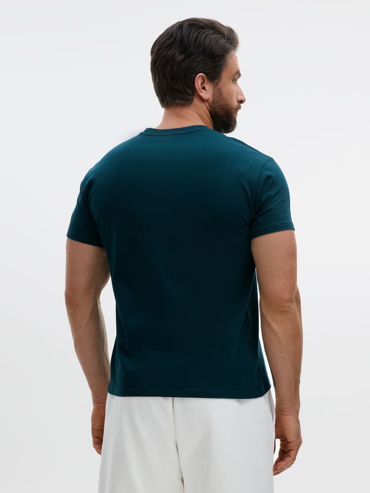 Футболка Imperial 190, синяя (petrol) / Миниатюра модельного (1000)