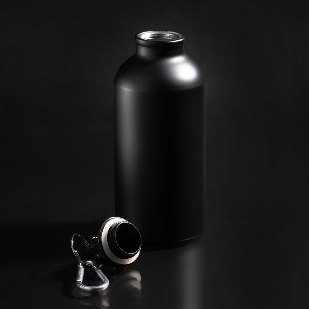 Бутылка для воды Funrun 400, черная / Миниатюра имиджевого (1000)