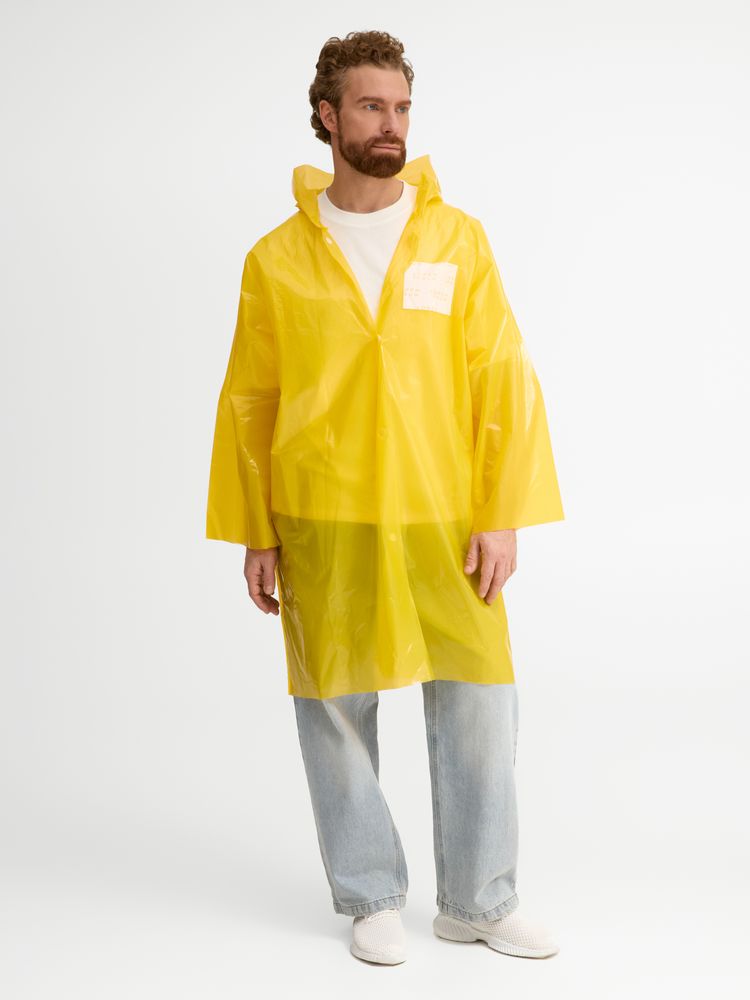 Дождевик-плащ CloudTime с печатью в один цвет на заказ / Миниатюра модельного (1000)