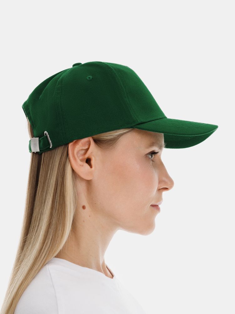 Бейсболка Long Beach, темно-зеленая / Миниатюра модельного (1000)