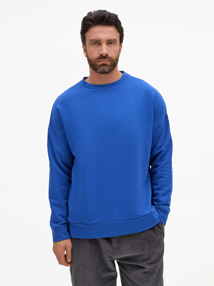 Свитшот унисекс S2, синий / Миниатюра WWW (1000)