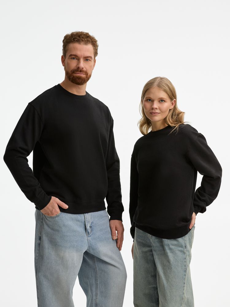 Свитшот унисекс Columbia, черный / Миниатюра модельного (1000)