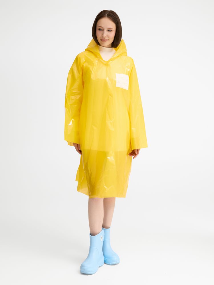 Дождевик-плащ CloudTime с печатью в один цвет на заказ / Миниатюра модельного (1000)