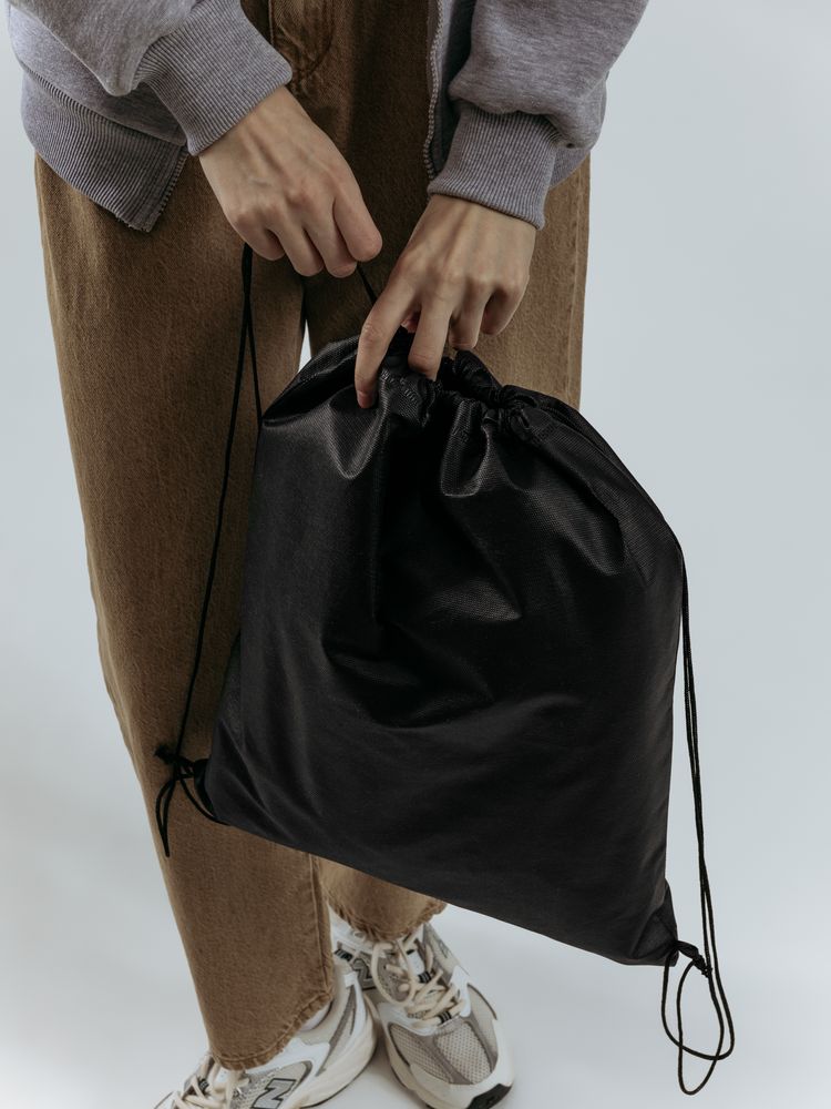 Рюкзак-мешок Fitbag, черный / Миниатюра модельного (1000)