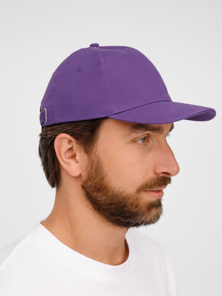 Бейсболка Buffalo, темно-фиолетовая / Миниатюра модельного (1000)