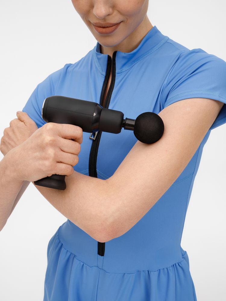 Перкусcионный массажер Stress Away, черный / Миниатюра модельного (1000)