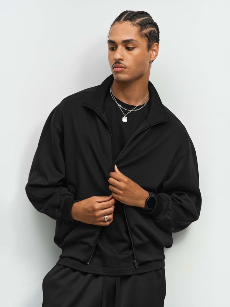 Куртка спортивная Junior, черная / Миниатюра WWW (1000)