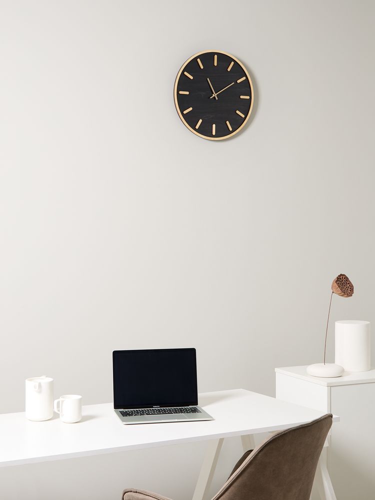 Часы Timefolio, черные / Миниатюра имиджевого (1000)