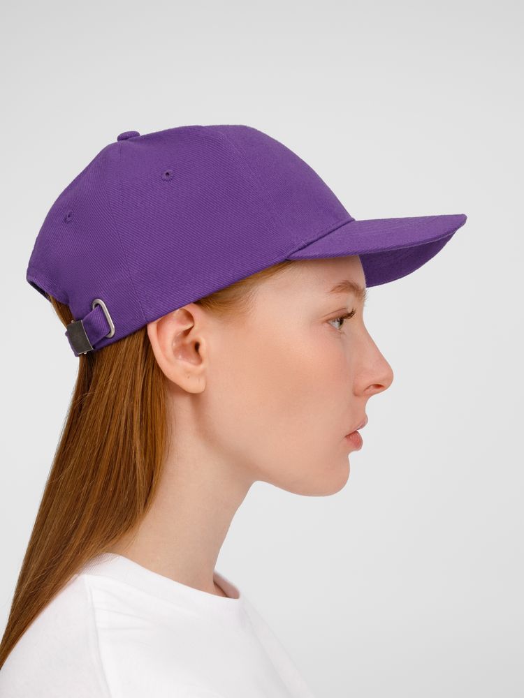 Бейсболка Buffalo, темно-фиолетовая / Миниатюра модельного (1000)