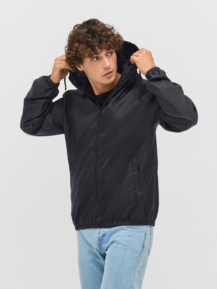 Ветровка унисекс Shield, белая / Миниатюра модельного (1000)