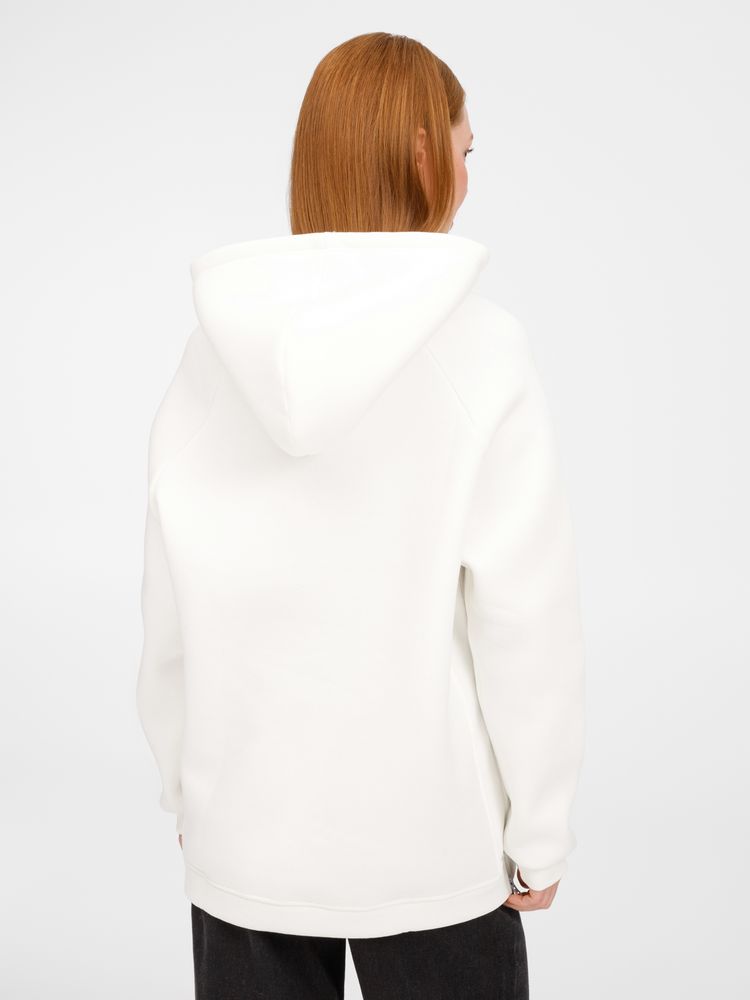 Худи унисекс оверсайз Easy Street, молочно-белое / Миниатюра модельного (1000)