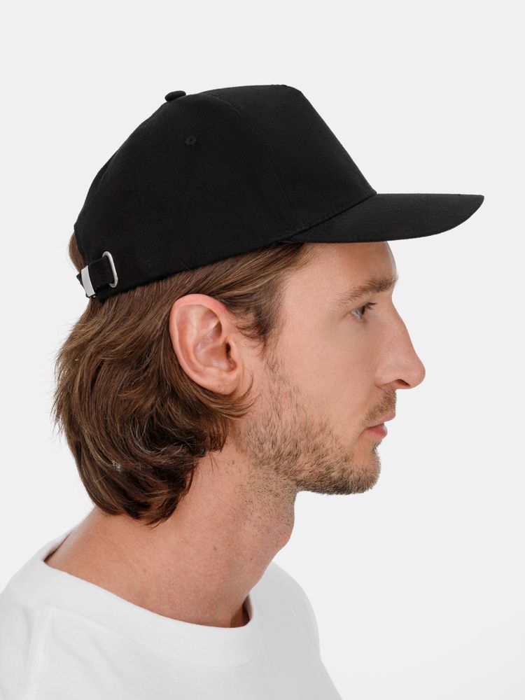 Бейсболка Long Beach, черная / Миниатюра модельного (1000)