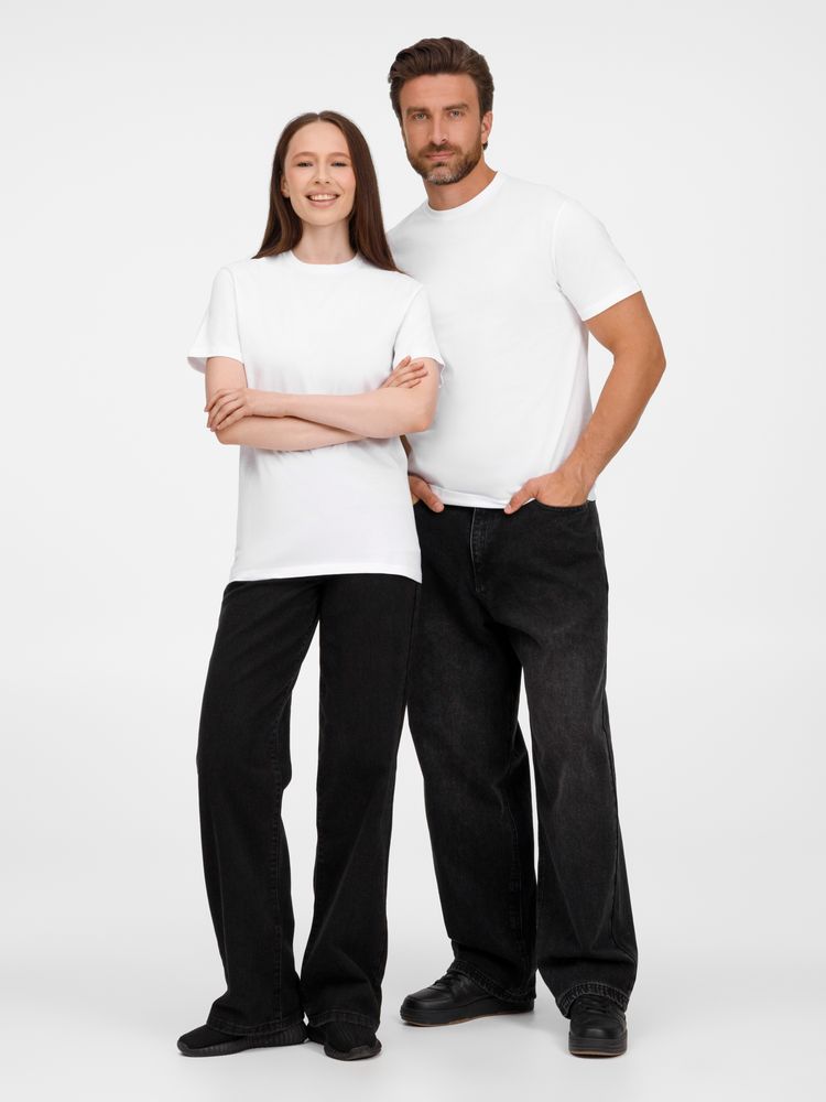 Футболка T-Bolka 180, белая / Миниатюра модельного (1000)