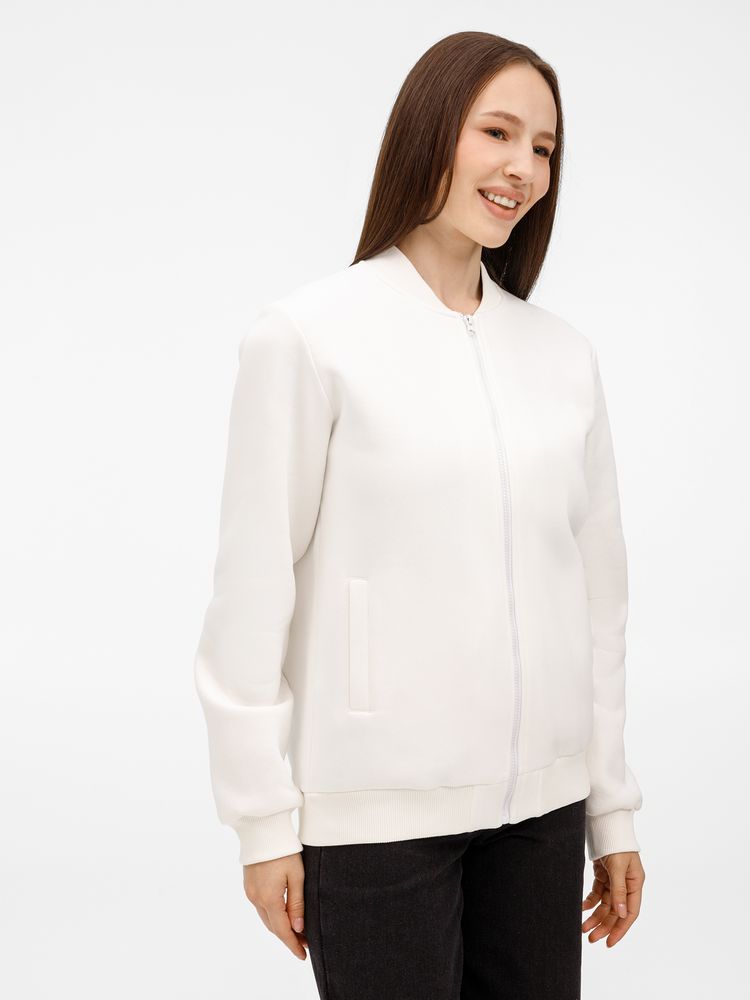 Бомбер унисекс Estado, молочно-белый / Миниатюра модельного (1000)