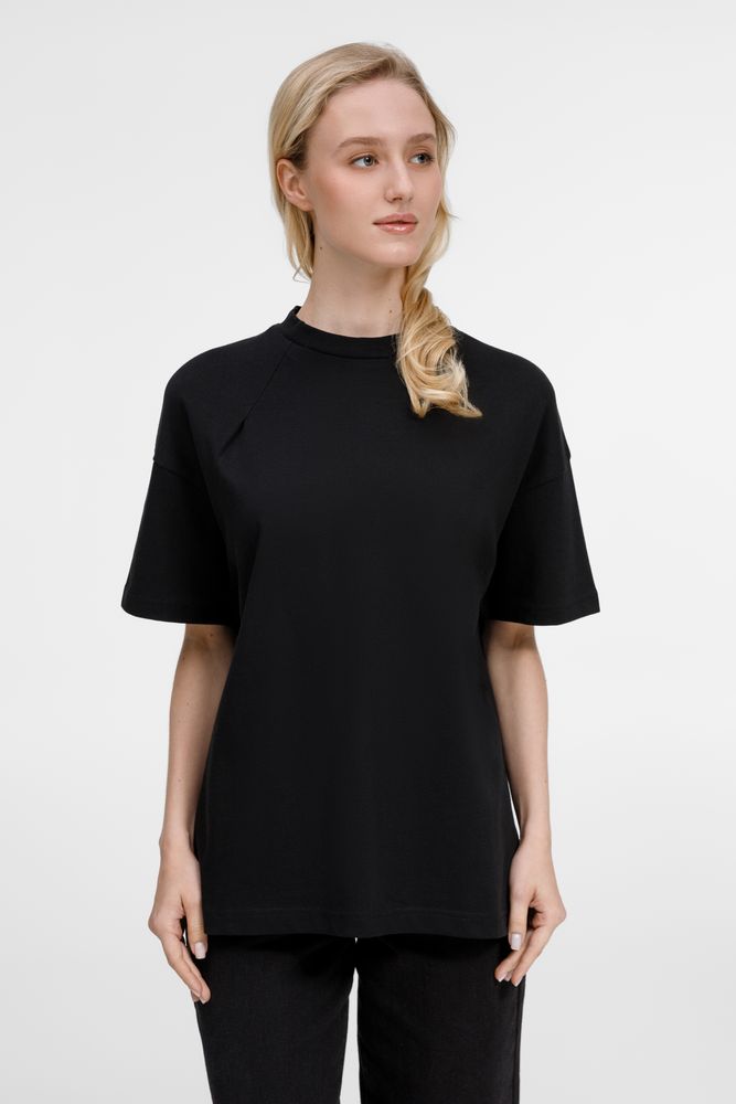 Футболка оверсайз унисекс Sinkopa, черная / Миниатюра WWW (1000)