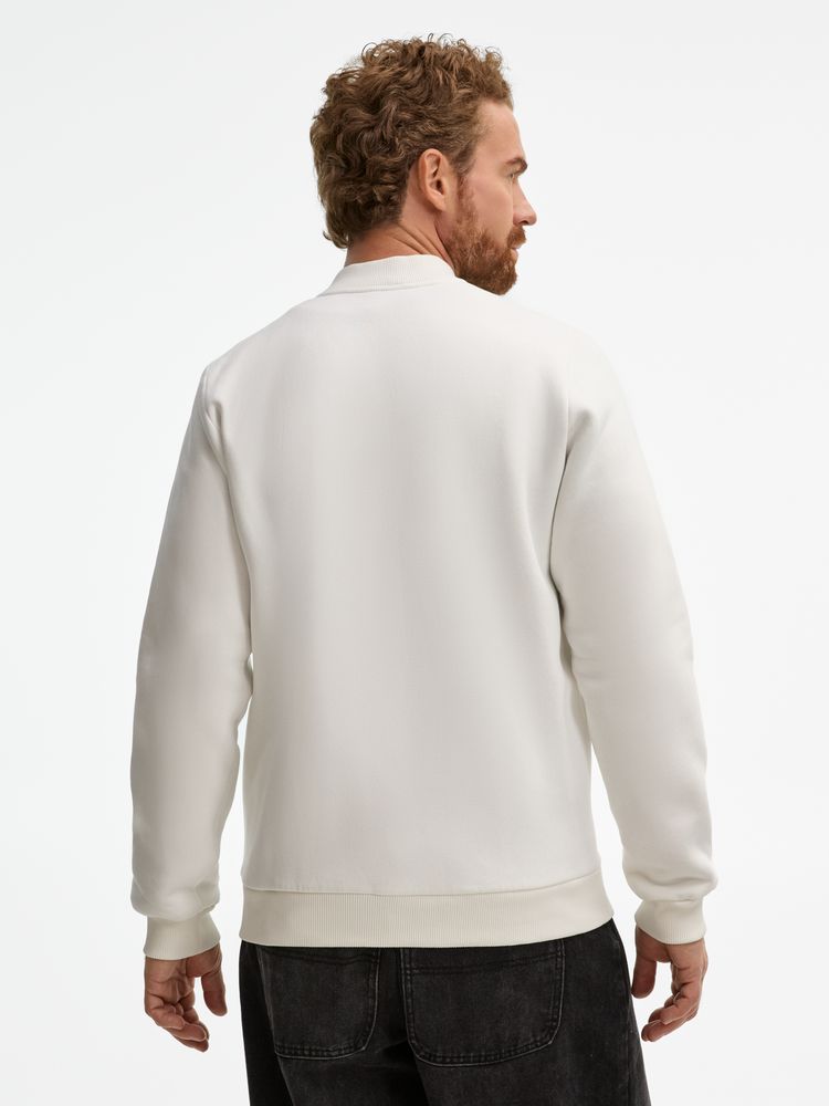 Бомбер унисекс Estado, молочно-белый / Миниатюра модельного (1000)