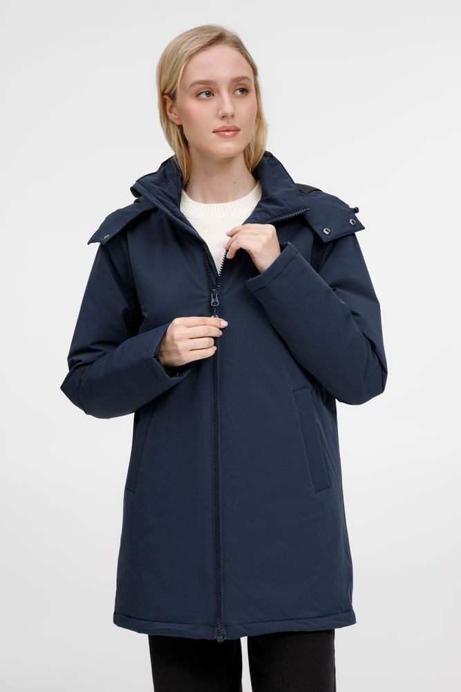 Куртка-парка унисекс Sfera, темно-синяя / Миниатюра WWW (1000)