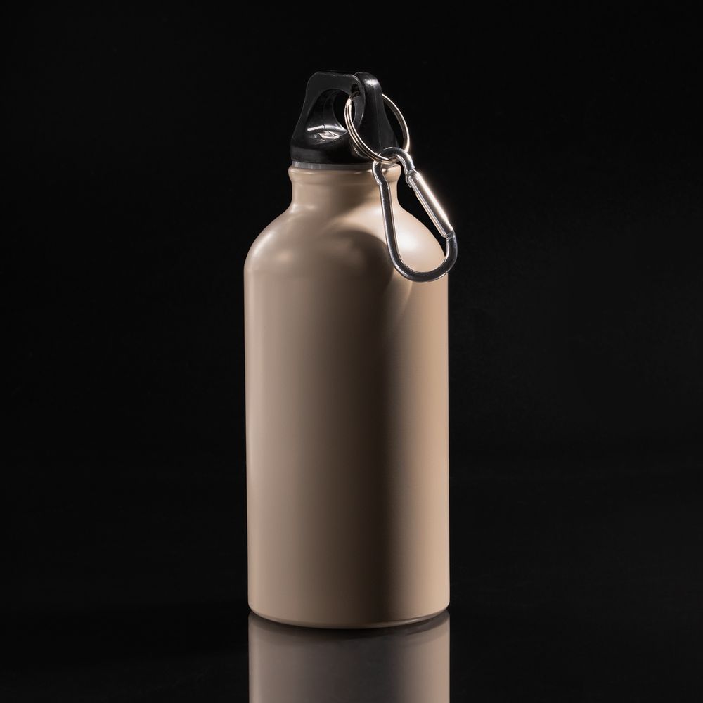 Бутылка для воды Funrun 400, светло-бежевая / Миниатюра имиджевого (1000)