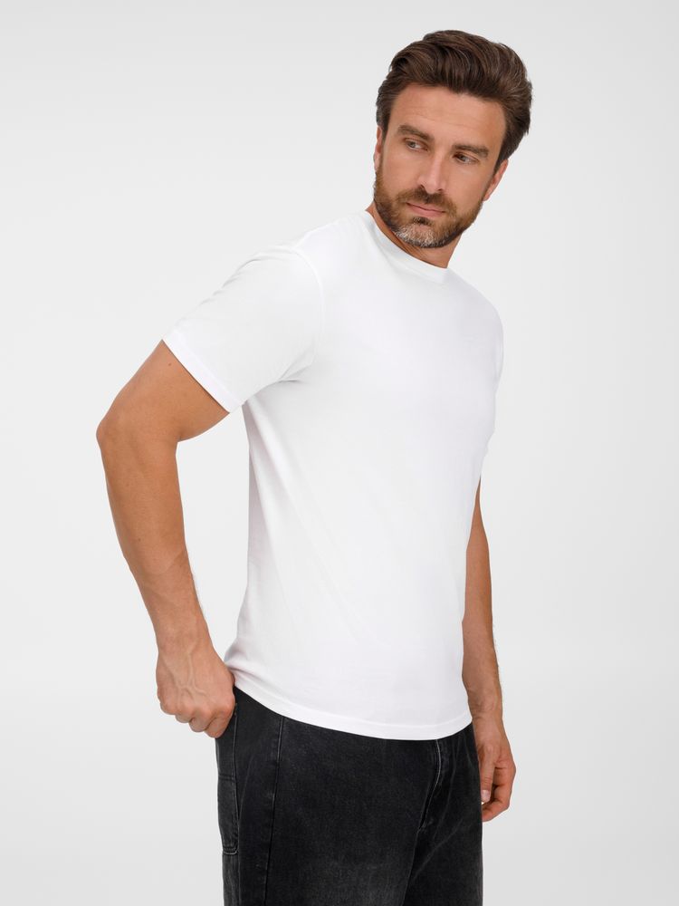 Футболка T-Bolka 180, белая / Миниатюра модельного (1000)