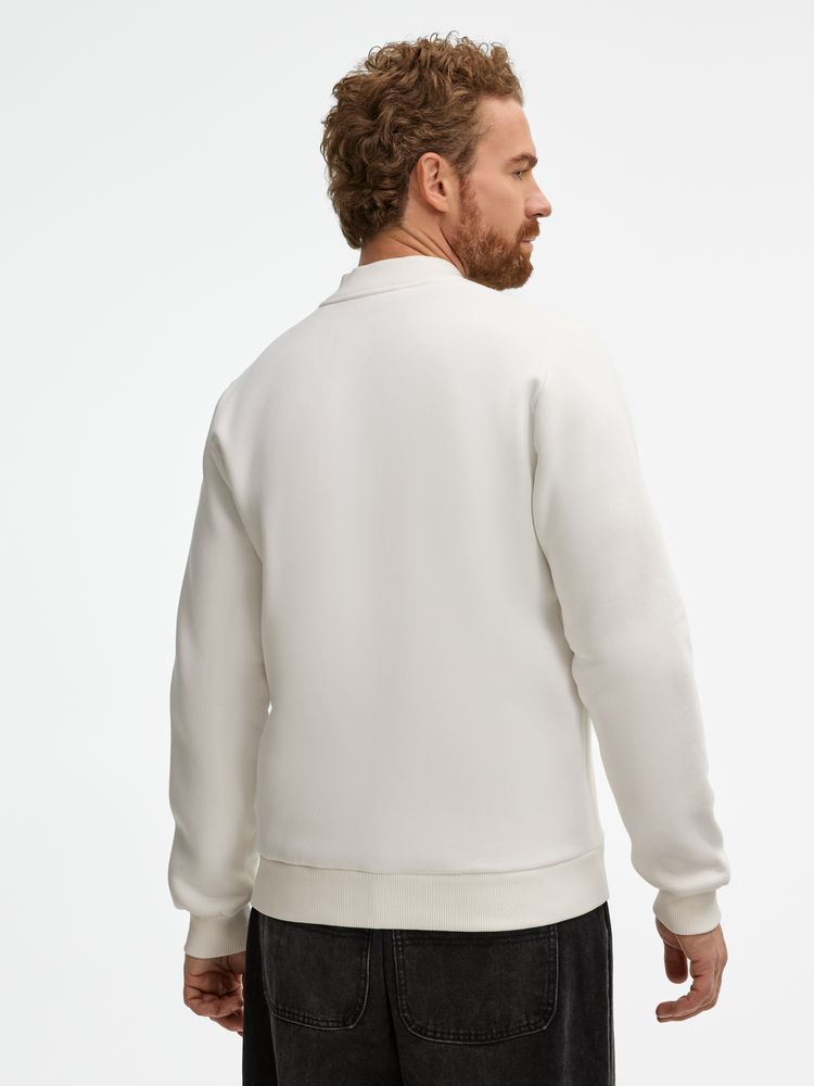 Бомбер унисекс AtmosWear, молочно-белый / Миниатюра модельного (1000)