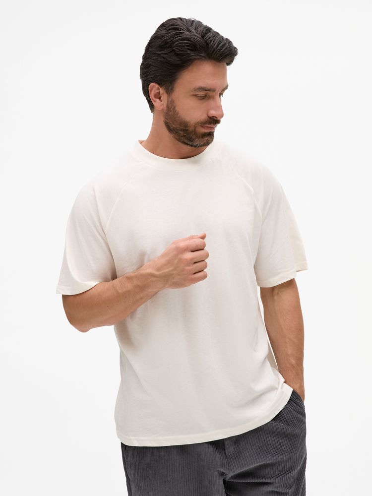 Футболка унисекс T2, молочно-белая / Миниатюра WWW (1000)