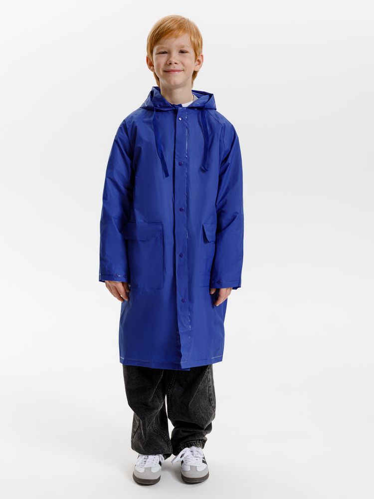 Дождевик детский RainDrop Kids, ярко-синий / Миниатюра модельного (1000)