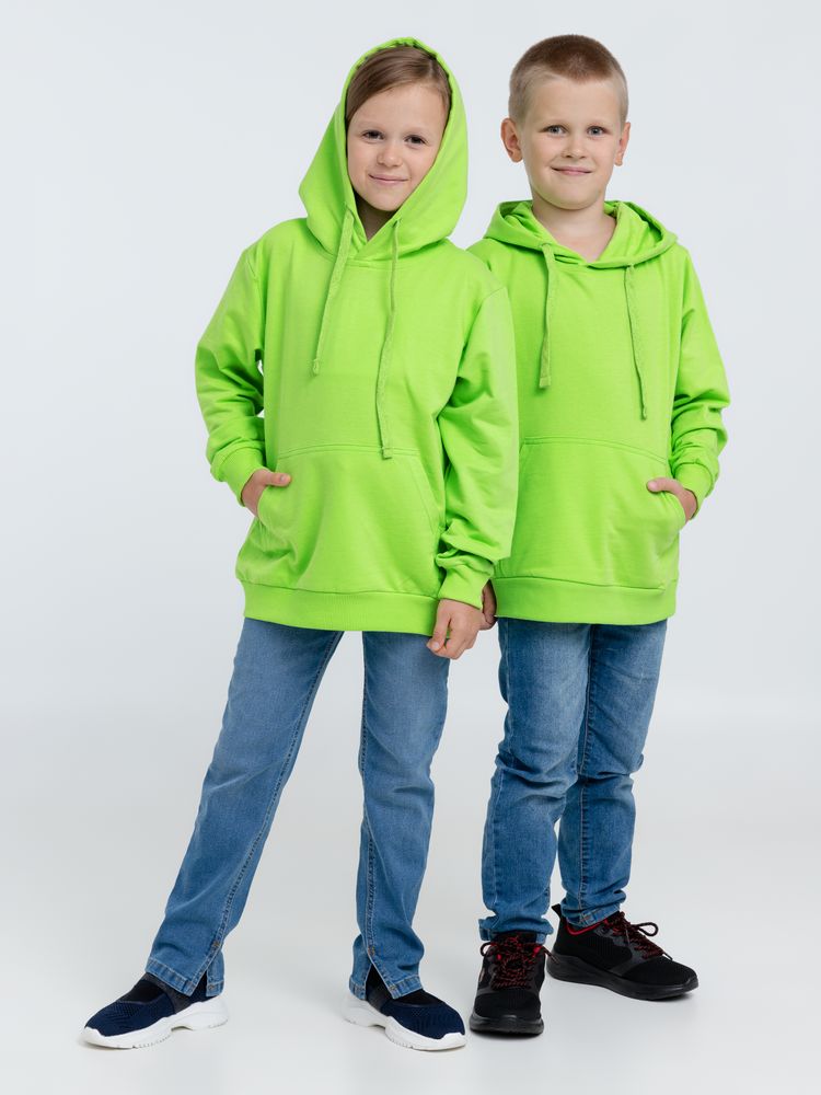 Худи детское Kirenga 2.0 Kids, зеленое яблоко / Миниатюра модельного (1000)