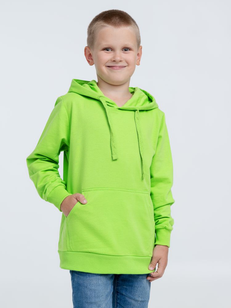 Худи детское Kirenga 2.0 Kids, зеленое яблоко / Миниатюра модельного (1000)