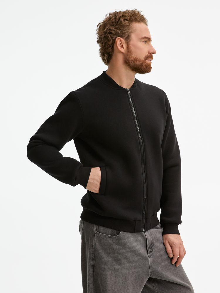 Бомбер унисекс Estado, черный / Миниатюра модельного (1000)