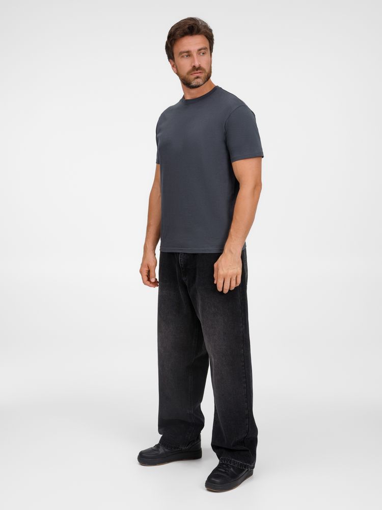 Футболка T-Bolka 180, темно-серая / Миниатюра модельного (1000)