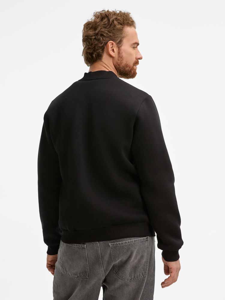 Бомбер унисекс Estado, черный / Миниатюра модельного (1000)