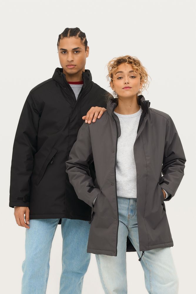 Куртка на стеганой подкладке Robyn, темно-серая / Миниатюра модельного (1000)