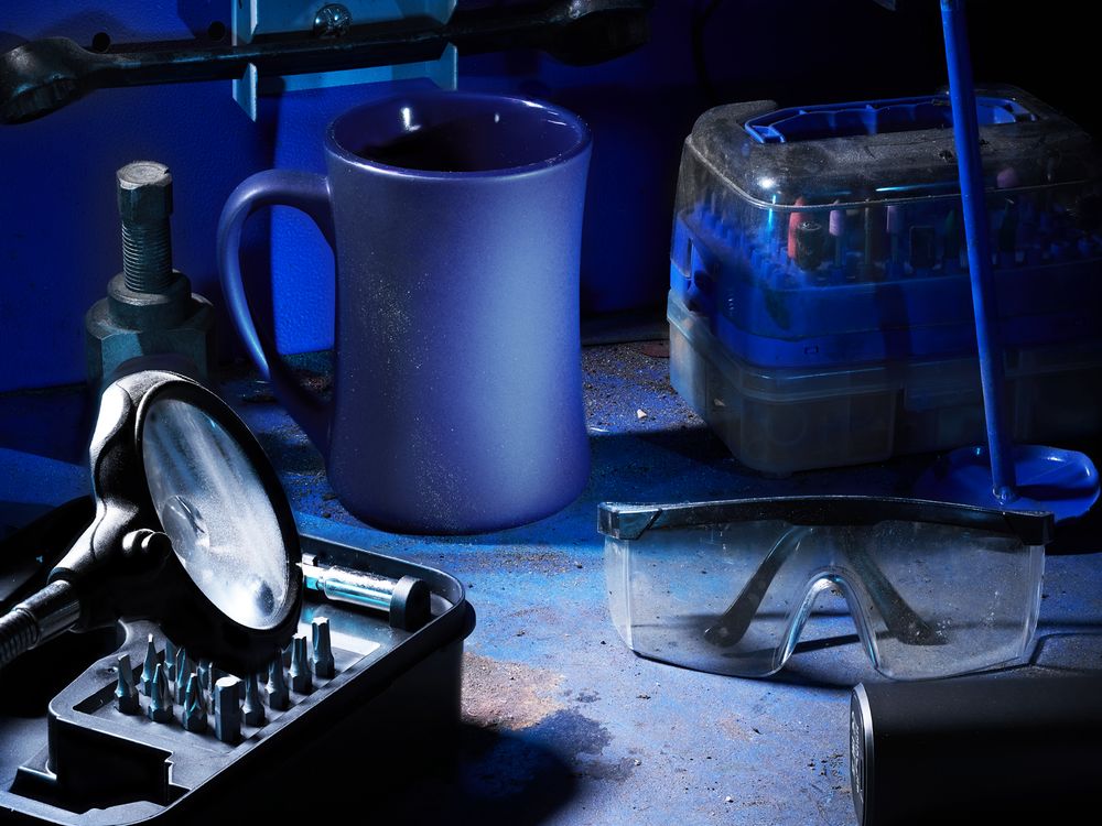 Кружка Gratia, синяя / Миниатюра имиджевого (1000)