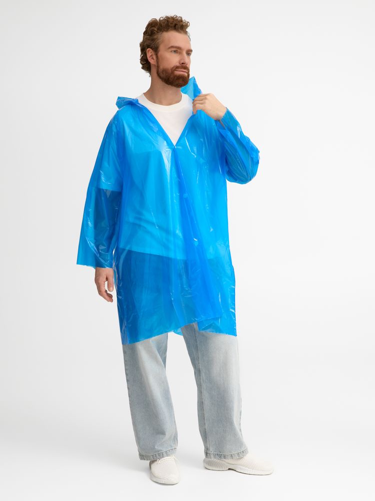 Дождевик-плащ CloudTime с печатью в один цвет на заказ / Миниатюра модельного (1000)