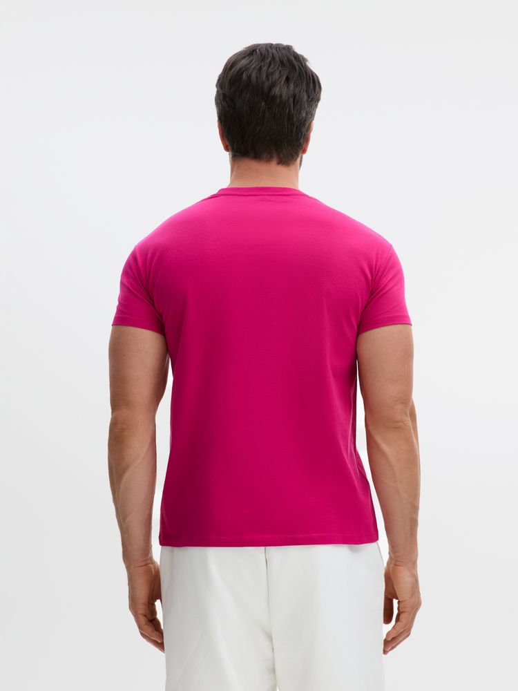 Футболка Imperial 190, ярко-розовая (фуксия) / Миниатюра модельного (1000)