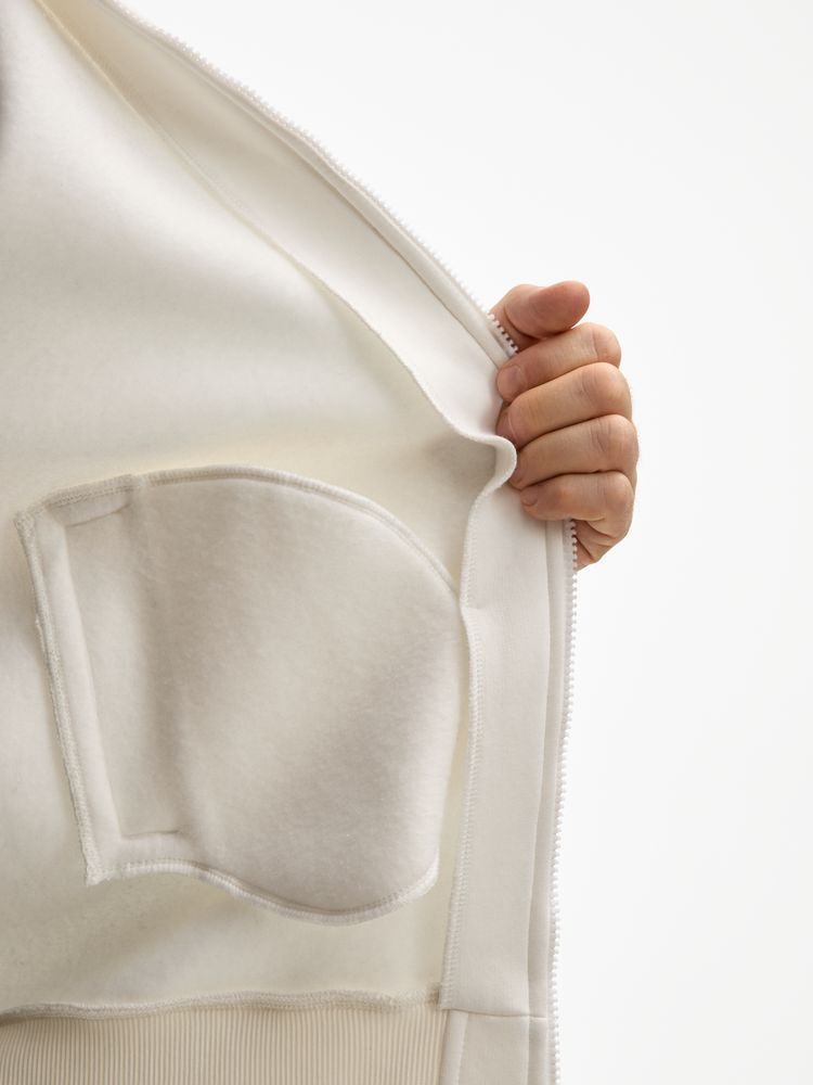 Бомбер унисекс Estado, молочно-белый / Миниатюра модельного (1000)