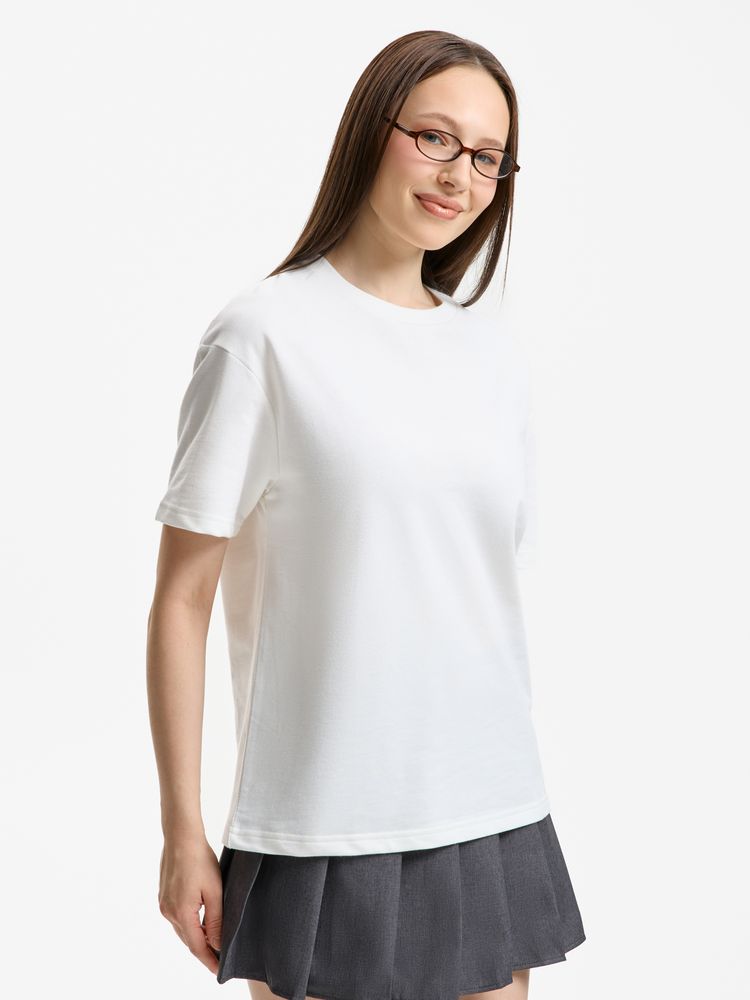 Футболка унисекс Durington, белая / Миниатюра модельного (1000)