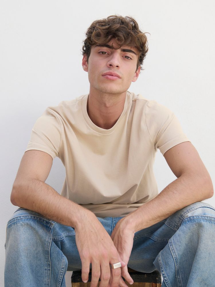 Футболка унисекс Legend, синяя (джинс) / Миниатюра модельного (1000)