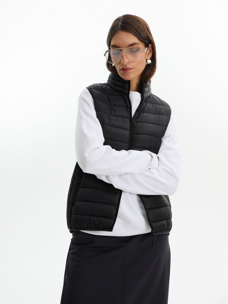 Жилет женский Stream BW Women, черный / Миниатюра имиджевого (1000)