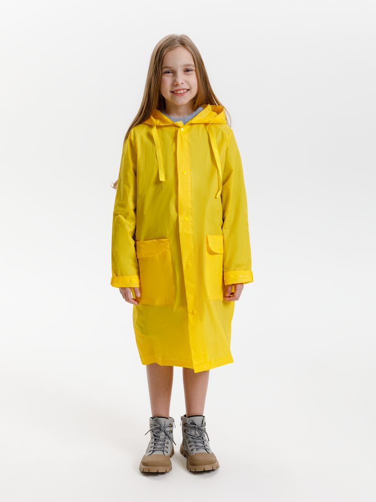 Дождевик детский RainDrop Kids, желтый / Миниатюра модельного (1000)