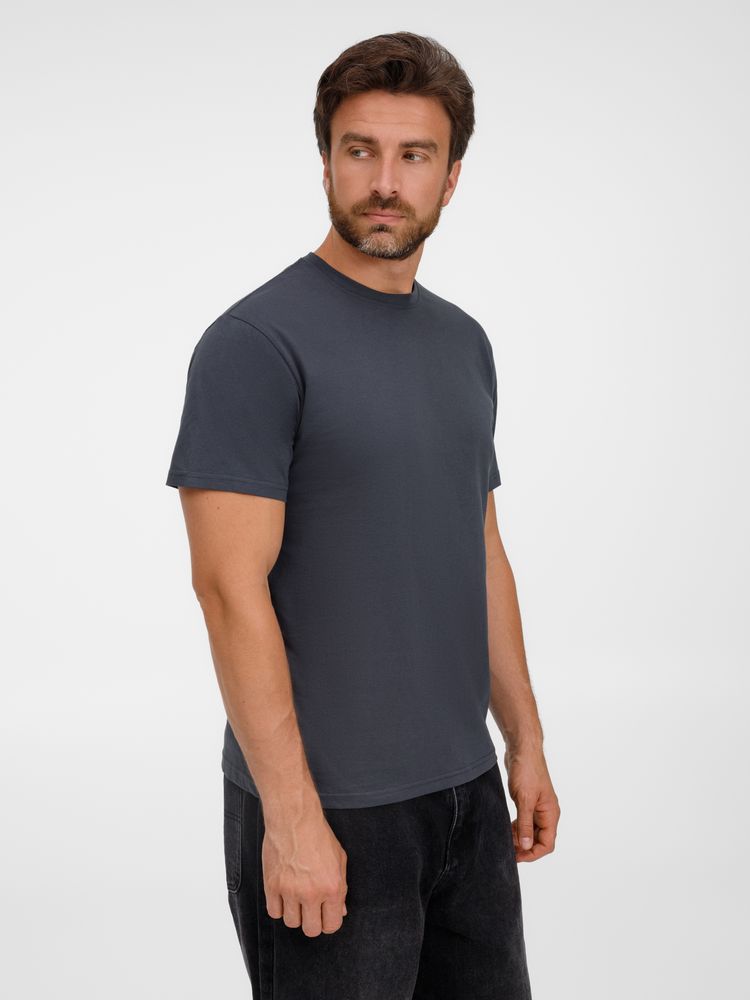 Футболка T-Bolka 180, темно-серая / Миниатюра модельного (1000)