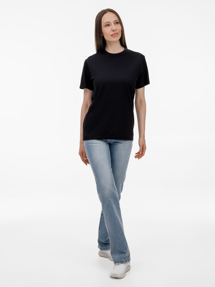 Футболка T-Bolka 180, черная / Миниатюра модельного (1000)