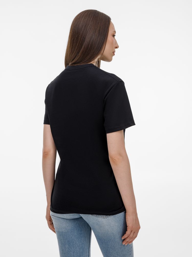 Футболка T-Bolka 180, черная / Миниатюра модельного (1000)