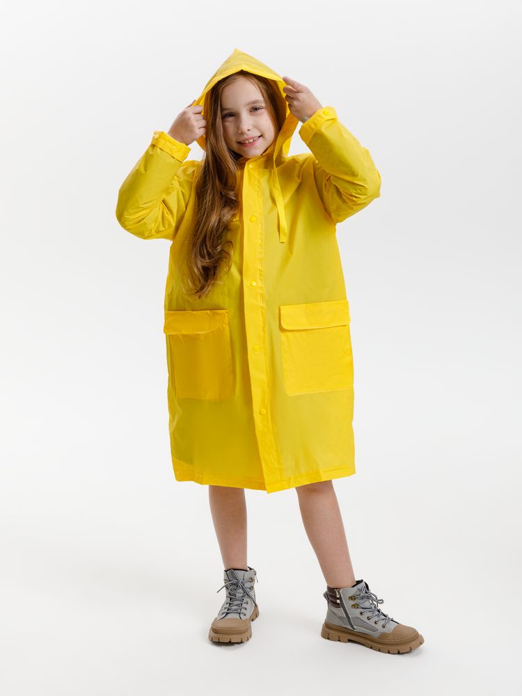 Дождевик детский RainDrop Kids, желтый / Миниатюра модельного (1000)