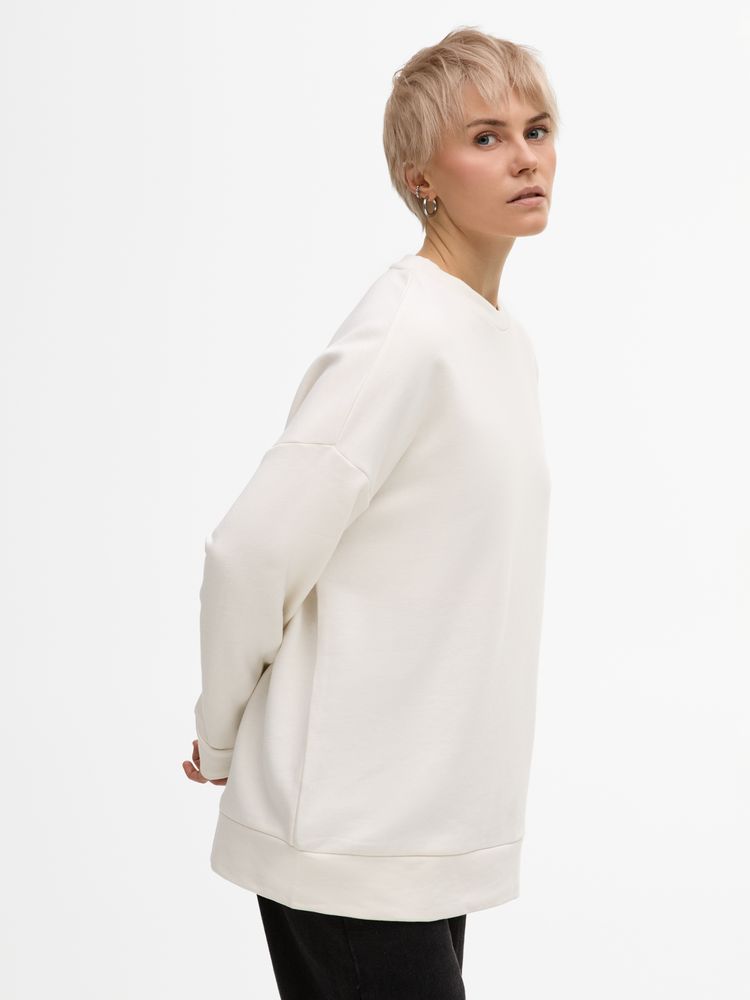 Свитшот унисекс S2, молочно-белый / Миниатюра модельного (1000)