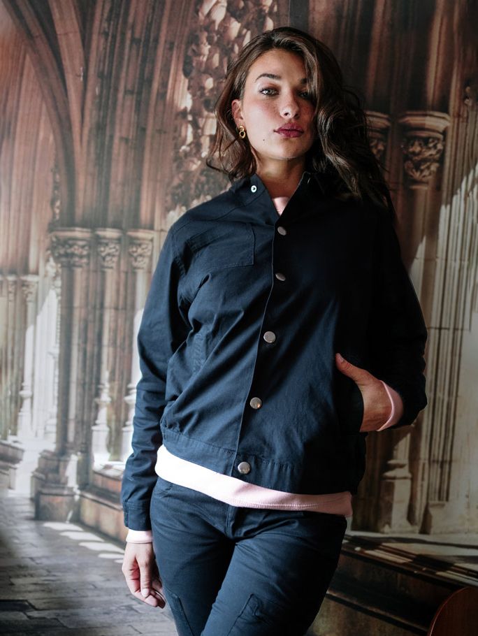 Куртка унисекс Bratislava, темно-синяя / Миниатюра модельного (1000)