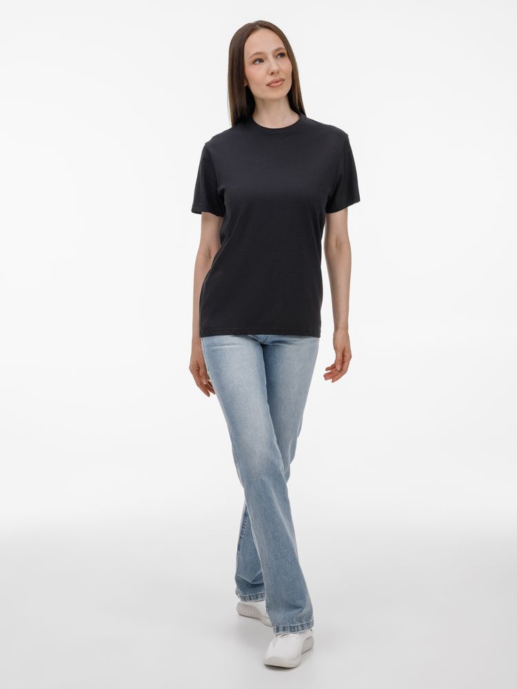 Футболка T-Bolka 180, черная / Миниатюра модельного (1000)