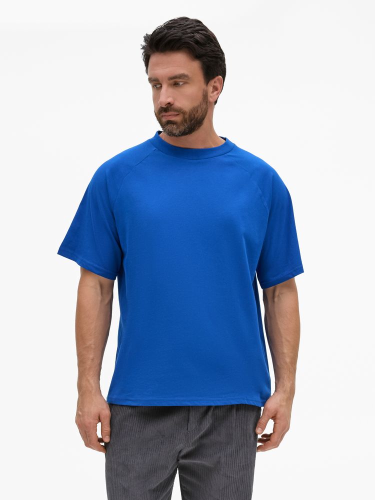 Футболка унисекс T2, синяя / Миниатюра WWW (1000)